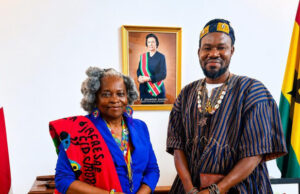 Tengol K. Kplemani Meets Suriname Ambassador to Deepen Ghana–Suriname Cultural Partnership